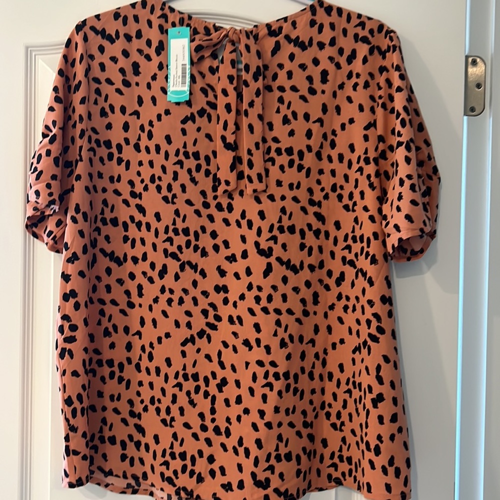 Leopard blouse - Picture 3 of 3